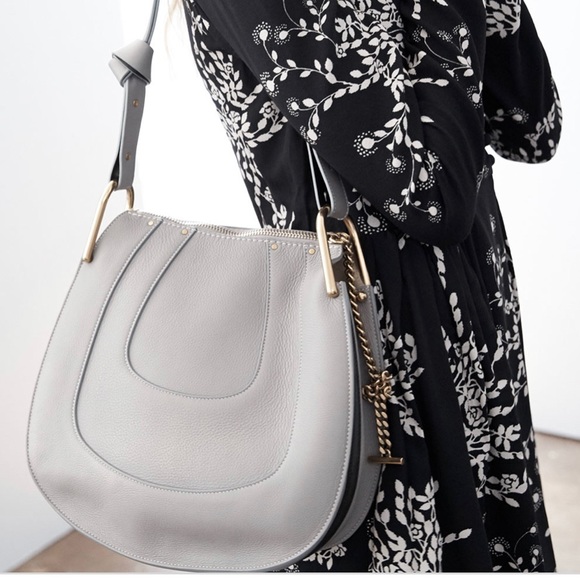 Chloe Handbags - Gorgeous Chloe Gray Hayley Handbag!!